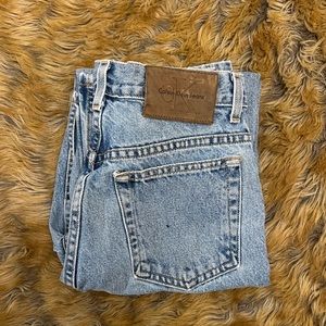 Calvin Klein Size 6 Straight Leg Jeans